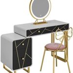 Vanity Benches Home Dresser Luxury Dresser Bedside Locker Bedroom Furniture Dressing Stool Table : Home & Kitchen